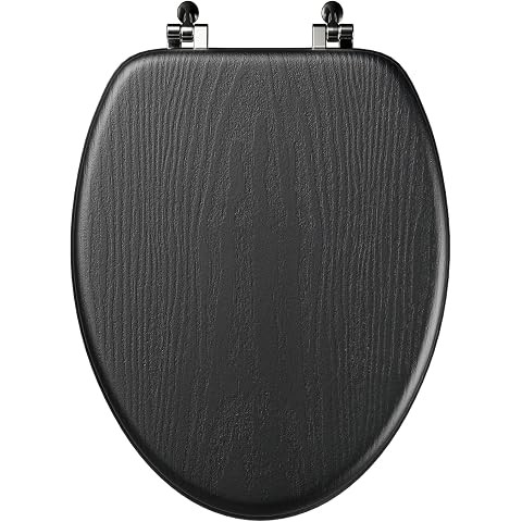 Sanilo Wooden Toilet Seat with Quick Release & Soft Close [ELONGATED] Decorative & Slow Close Mol... | Amazon (US)