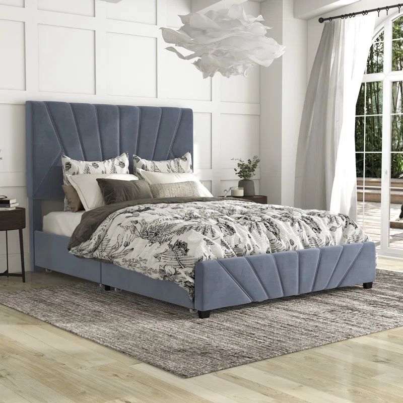 Amillya Upholstered Storage Bed | Wayfair North America