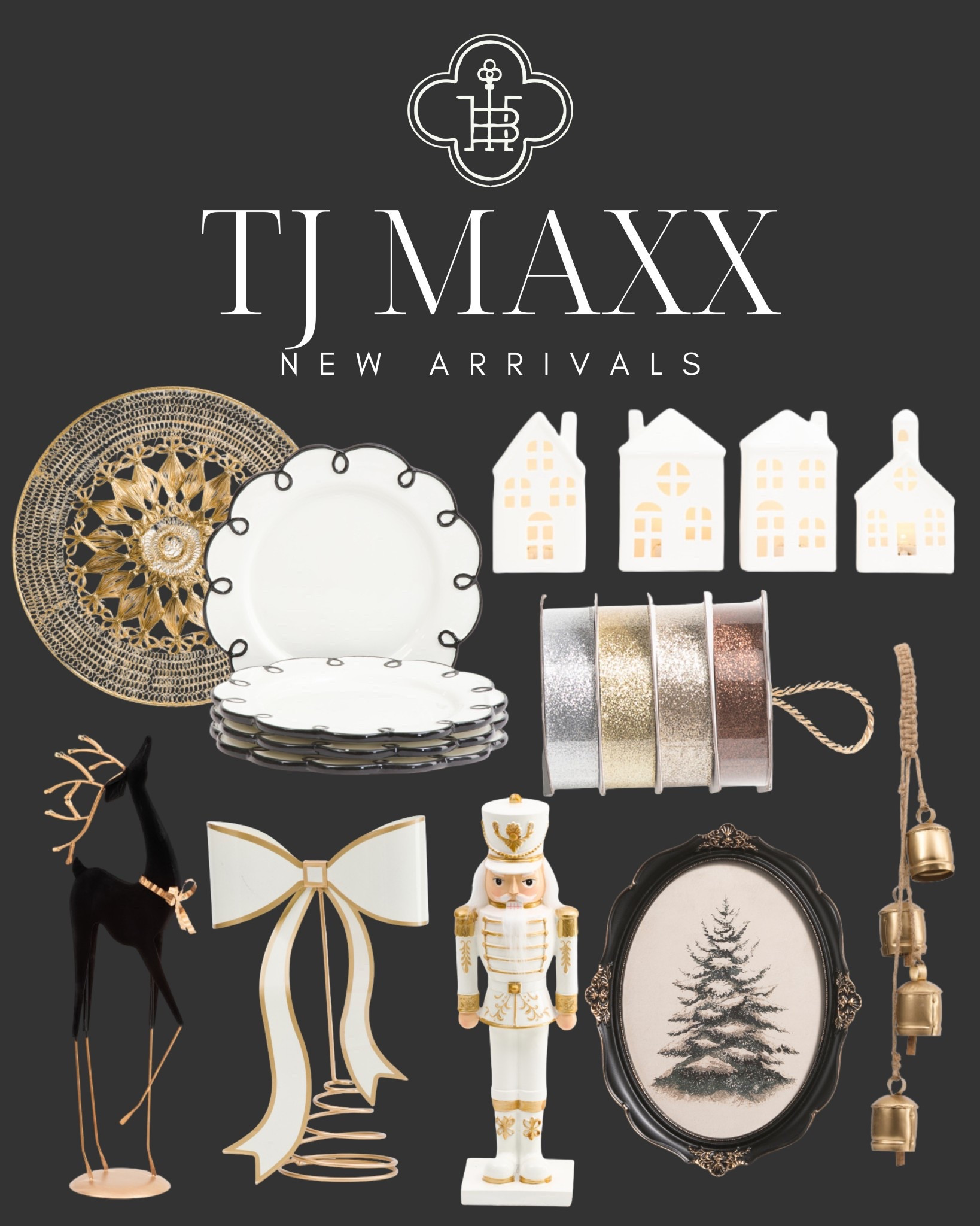 TJ Maxx new arrivals!!!



Holiday decor, holiday decorations, Christmas decorations, Christmas decor

#LTKSeasonal #LTKHome #LTKHoliday