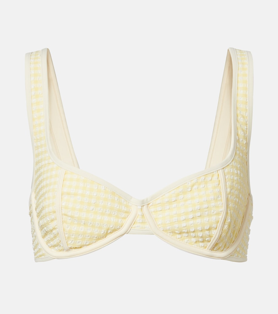 Montce Top bikini Romy a quadri | Mytheresa (IT)