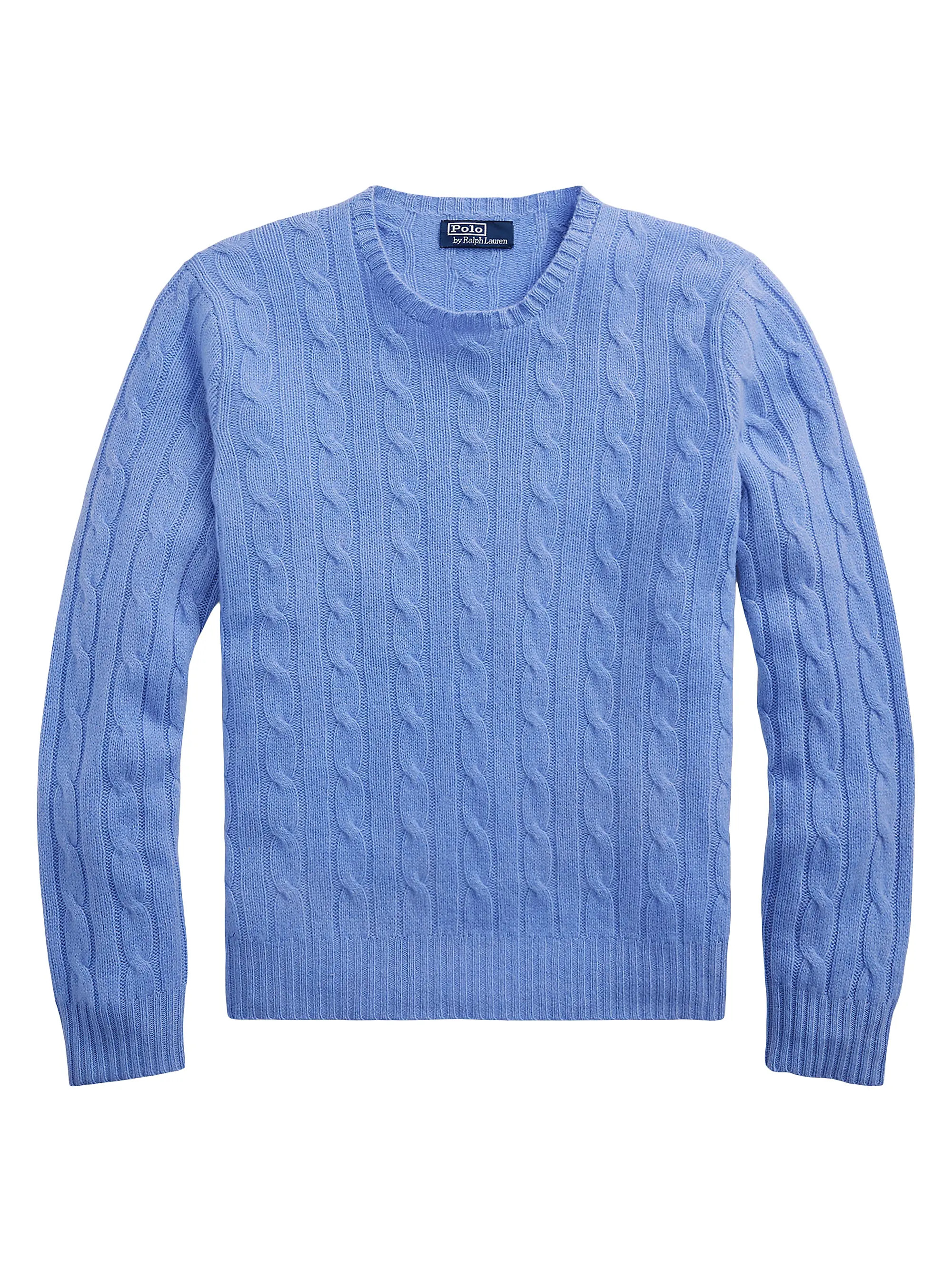 Polo Ralph Lauren Cashmere Cable-Knit Sweater | Saks Fifth Avenue | Saks Fifth Avenue
