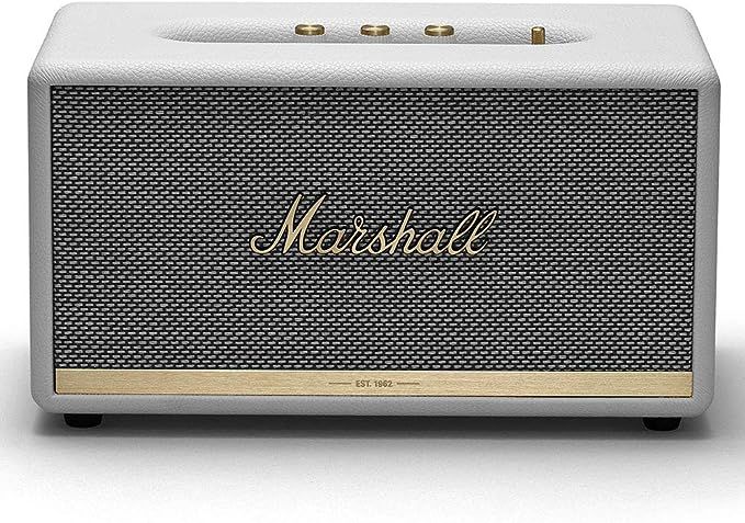 Marshall Stanmore II Wireless Bluetooth Speaker, White - NEW | Amazon (US)