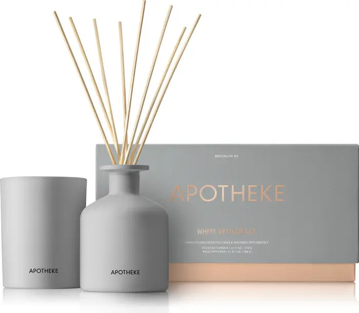 White Vetiver Diffuser & Candle Set $96 Value | Nordstrom