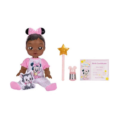 Disney Darlings Deluxe Feature Doll: Minnie - Dark Brown Hair/Brown Eyes | Target