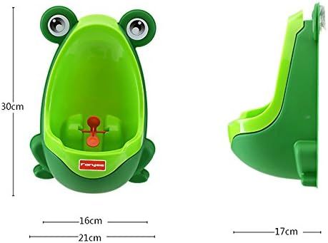 Foryee Cute Frog Potty Training Urinal for Boys with Funny Aiming Target - Blackish Green | Amazon (US)