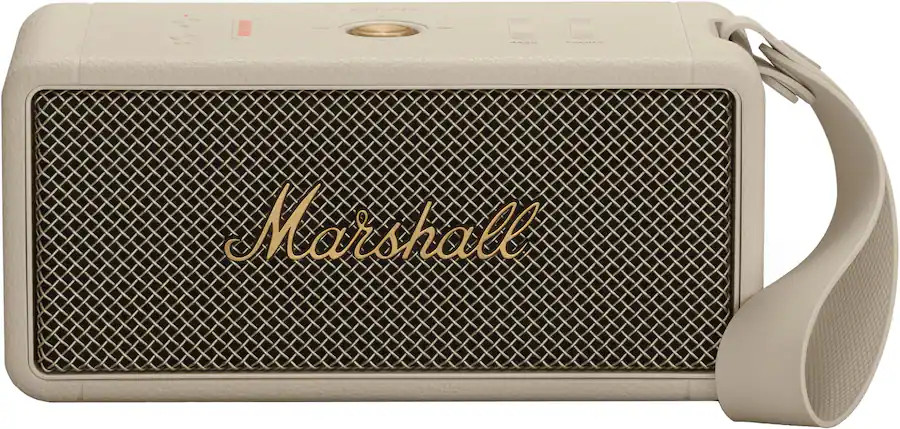 Marshall - Middleton Portable Bluetooth Speaker with Rugged Waterproof and Dustproof Design - Cre... | Best Buy U.S.