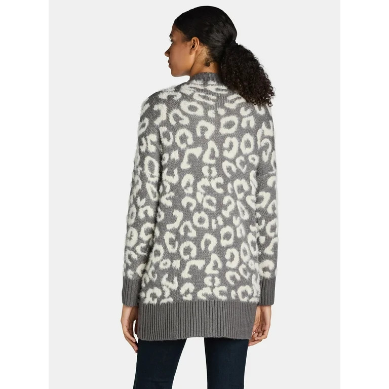 Dreamers by Debut Women's Open Front Cardigan Sweater, Midweight, Sizes XS-XL | Walmart (US)