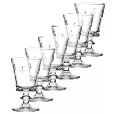 La Rochere Bee Wine Glasses (Set of 6) | Bed Bath & Beyond | Bed Bath & Beyond