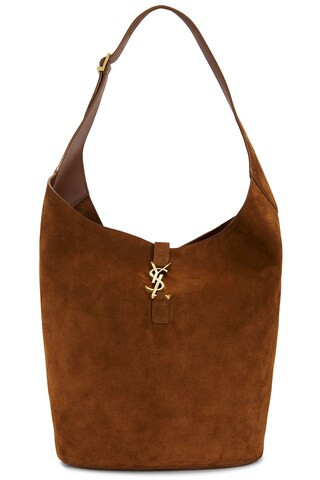 Saint Laurent Le 5 A7 Hobo Bag in Caramel Cognac - Brown. Size all. | FWRD 