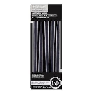 Black Unscented Taper | Michaels Stores