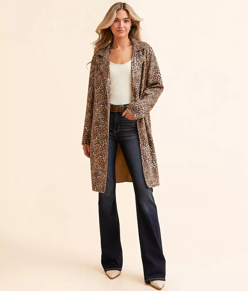 Cheetah Trench Jacket | Buckle