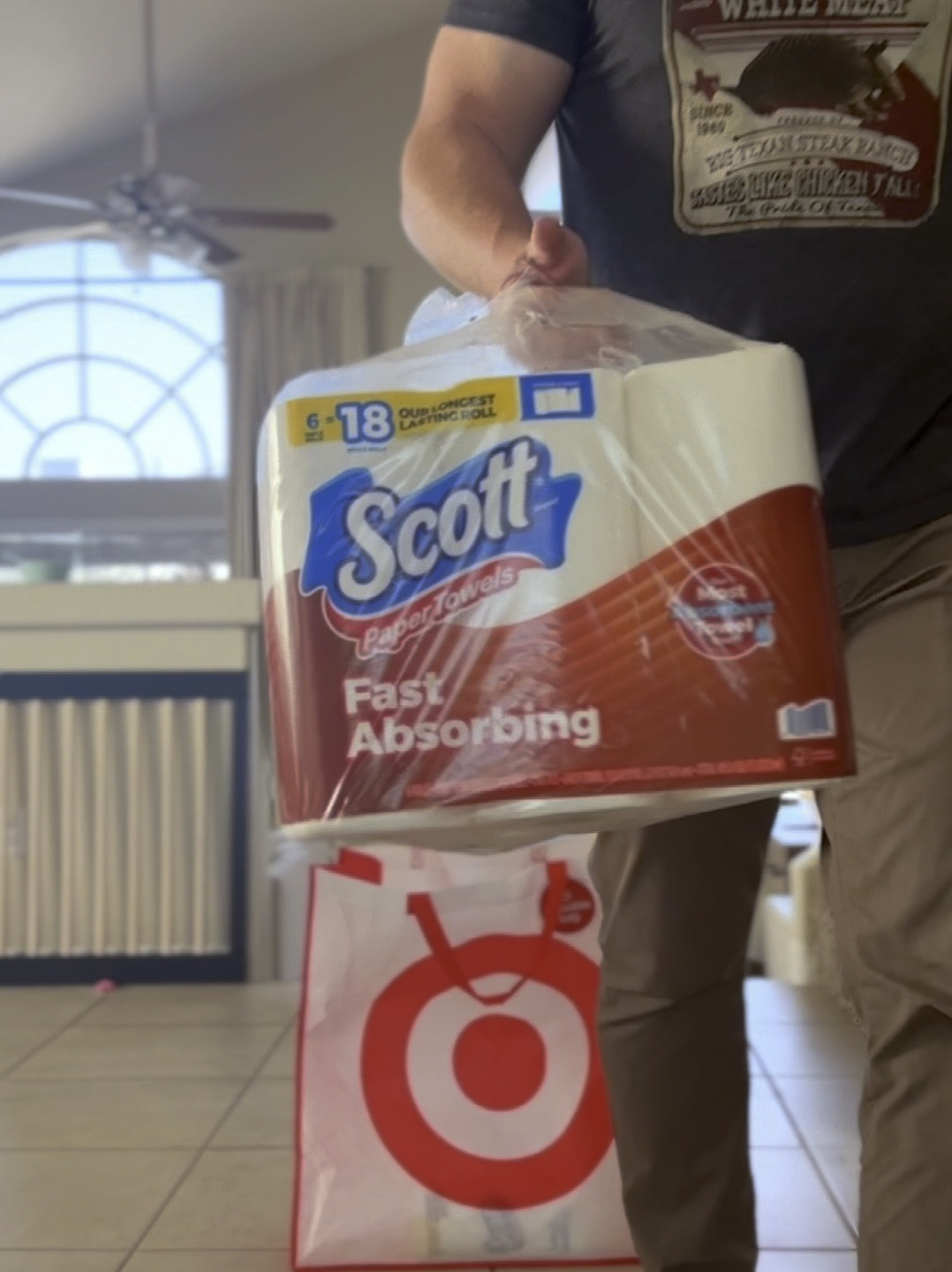 #AD Having a family with 3 littles you are guaranteed to have tons of spills and messes. Well @Target now has the NEW @Scott® Towels in store and online. #TargetPartner #TargetStyle
With Scott® Towels you are getting a paper towel that absorbs faster than the leading value brand and leaves minimal lint; Whether you’re cleaning glass or mirrors, you can count on Scott® for a quality clean. I love that you can create your own size for small clean ups like ice cream smeared faces to large coffee spills. #KeepLifeRolling  
So check out online or in-store at #Target the NEW fast absorbing #ScottTowels


#LTKHome #LTKVideo #LTKFamily