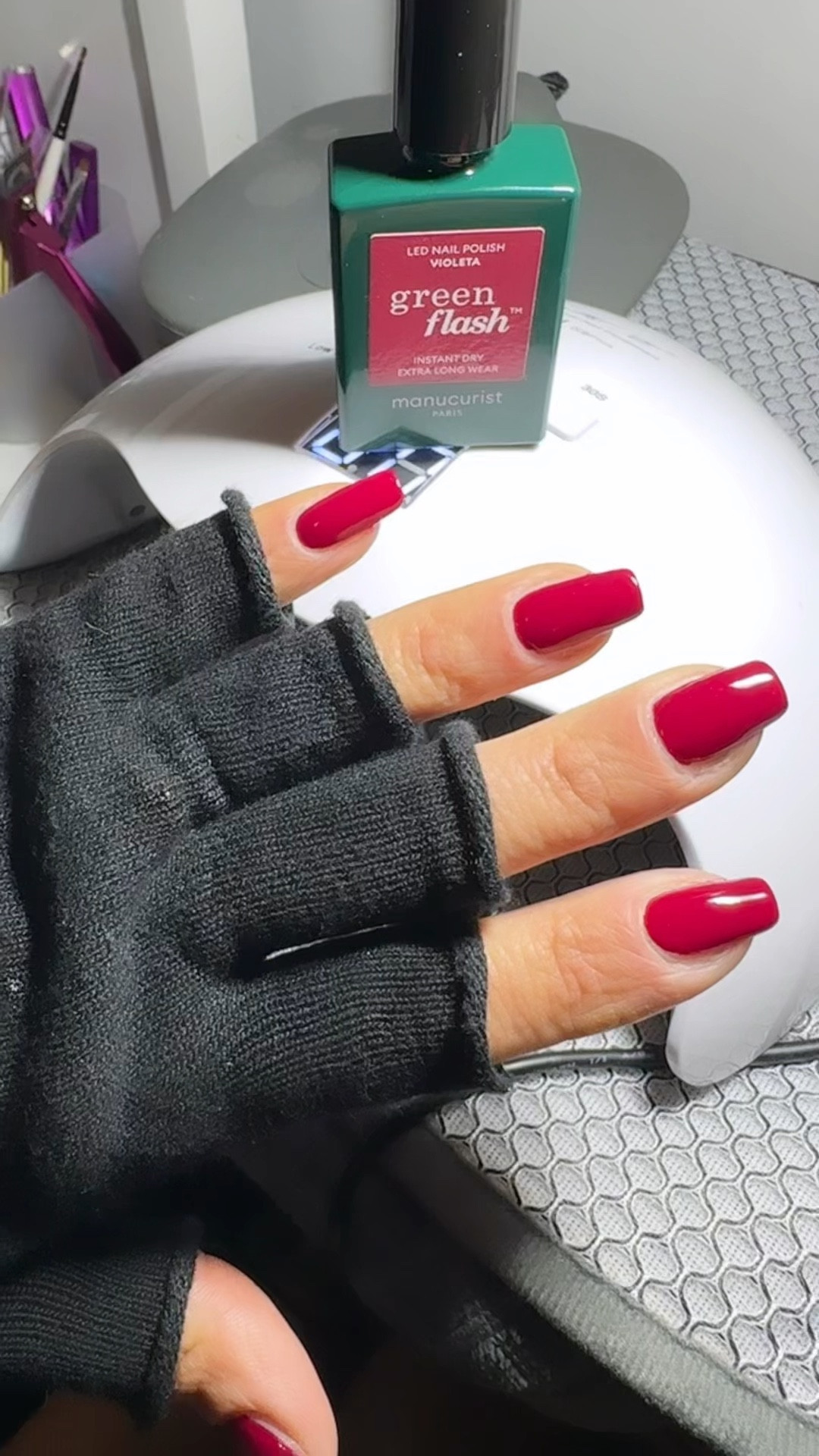 It may not be FALL🍁 weather in the south, but my nails 💅🏼 don’t have to know! Feeling FALL vibes with a  burgundy with blackberry LED polish - SAFE for my fellow girlies/ guys allergic to gel polishes! #nails #nailpolish

#LTKSeasonal #LTKstyletip #LTKbeauty