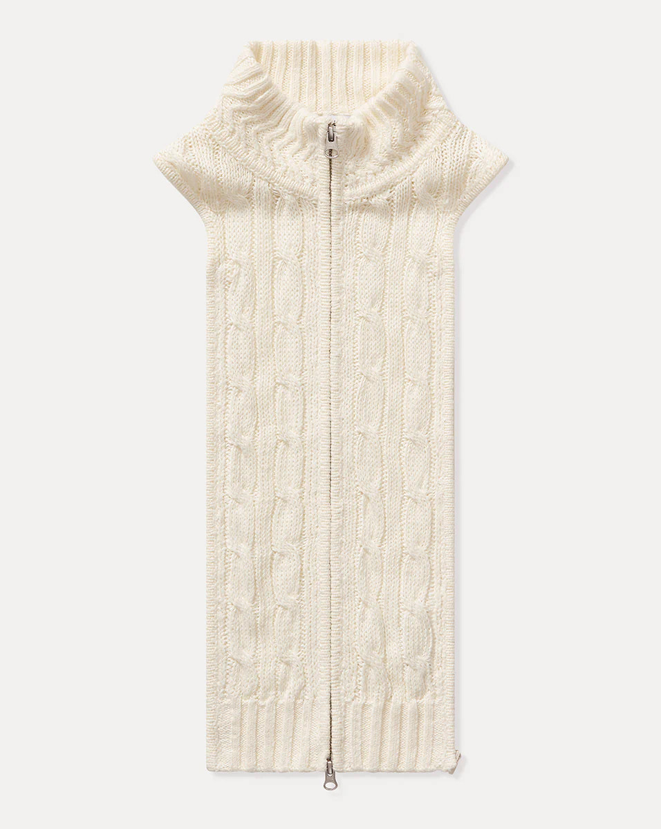 Radia Silk-Linen Dickey | Veronica Beard