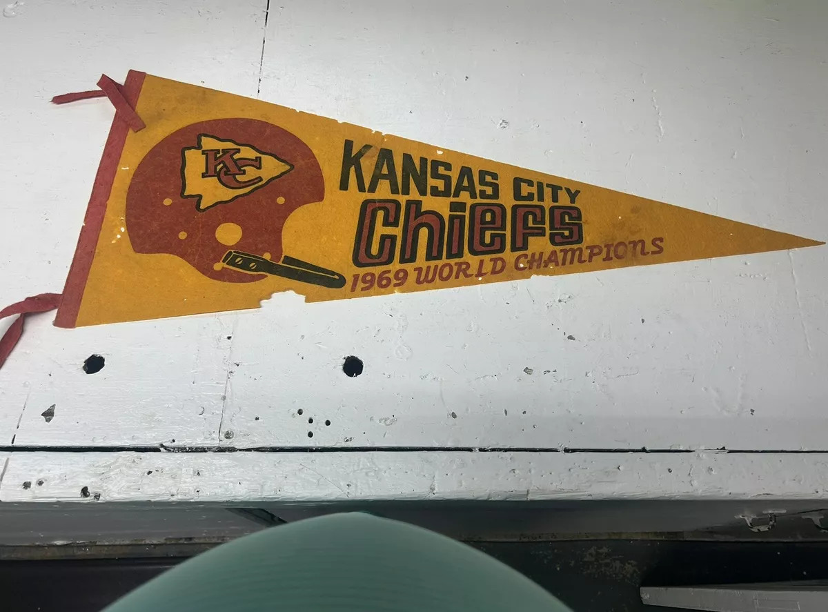 Kansas City Chiefs Vintage 1969 World Champions Pennant | eBay US