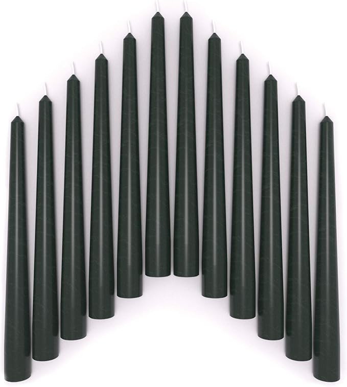 Sonedly 10 inch Taper Candle 12 Pack - Home Interior Long Burning Dripless and Smokeless Candles ... | Amazon (US)