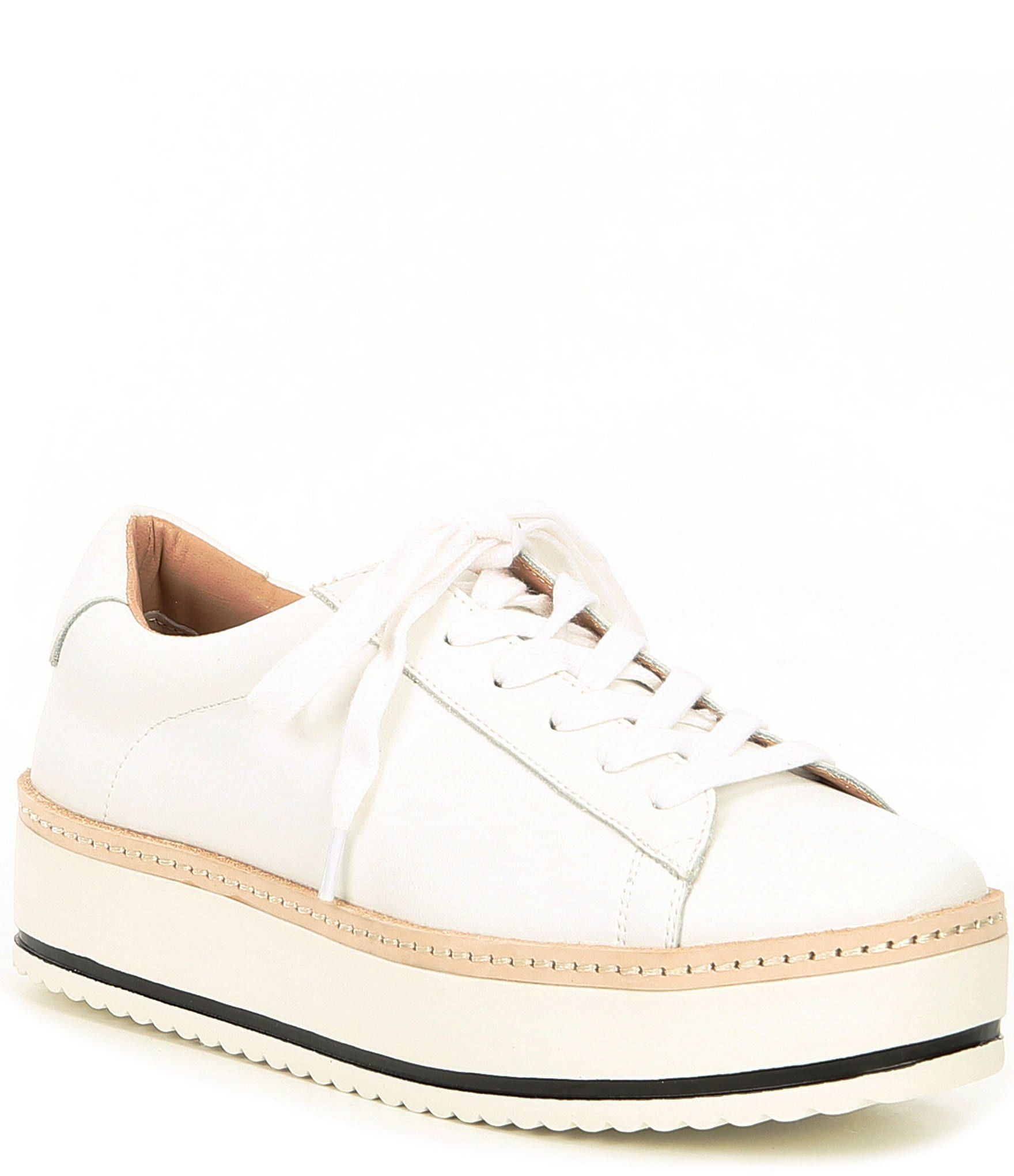 Minie Leather Platform Lace-Up Sneakers | Dillard's