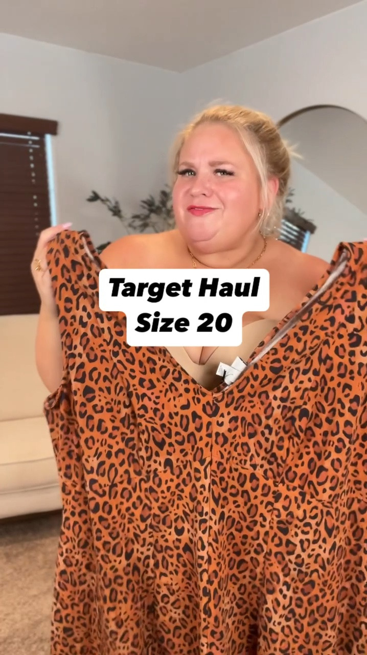 Plus size target haul 
Leopard dress 2x
Black dress 3x (2x would be perfect this is a little big on me)
Gray dress 2x

#LTKOver40 #LTKFindsUnder50 #LTKPlusSize