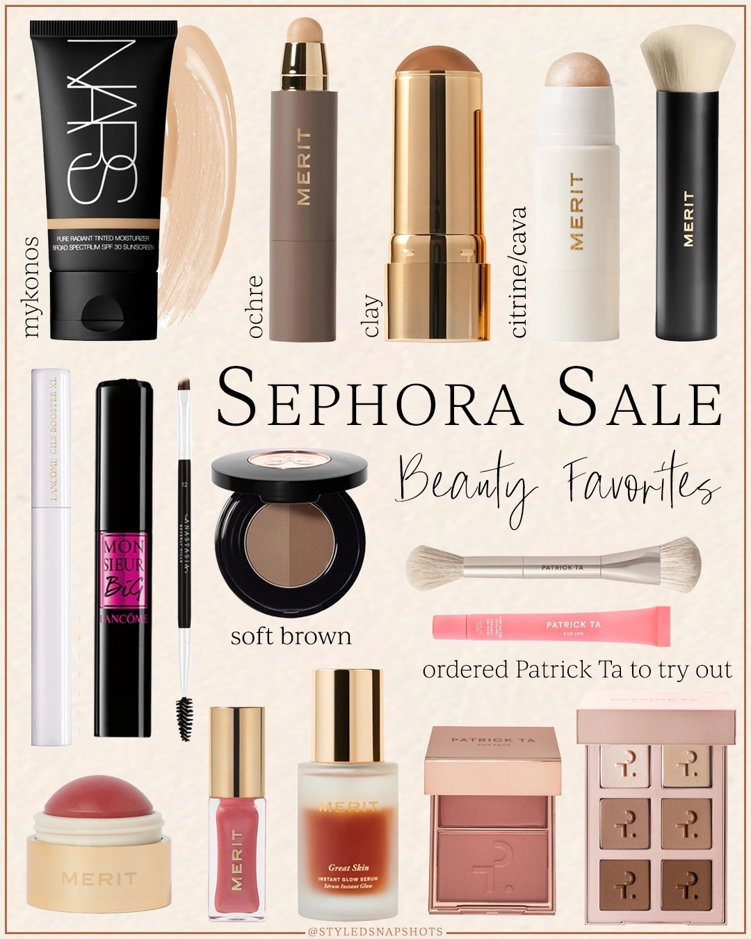 Sephora sale 💄makeup I use daily and ordered a few Patrick ta products to try out 

#LTKBeauty #LTKSaleAlert