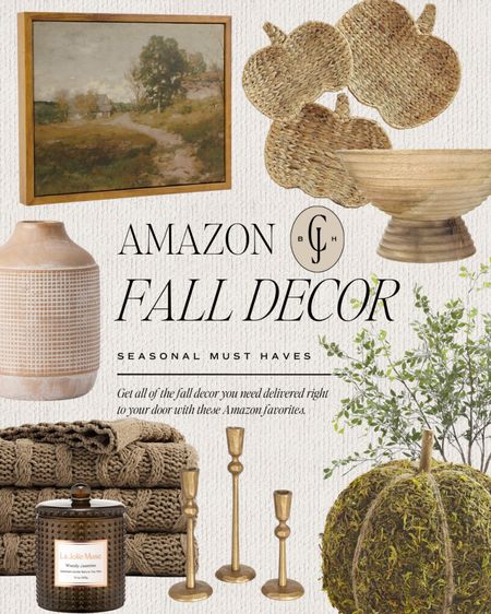 Amazon fall decor round up