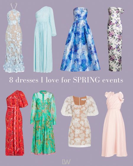 8 dresses for spring events that I am loving from saks… @saks #sakspartner