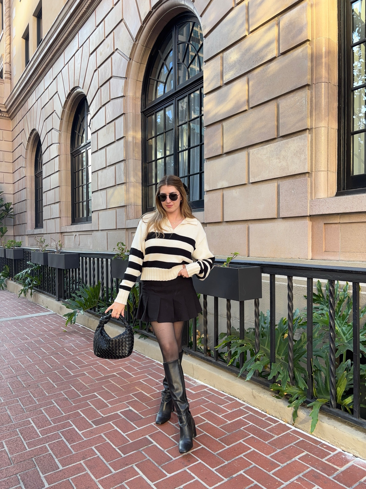 my fall uniform: a pleated skirt + boots 👢

#LTKStyleTip #LTKFindsUnder100 #LTKSeasonal