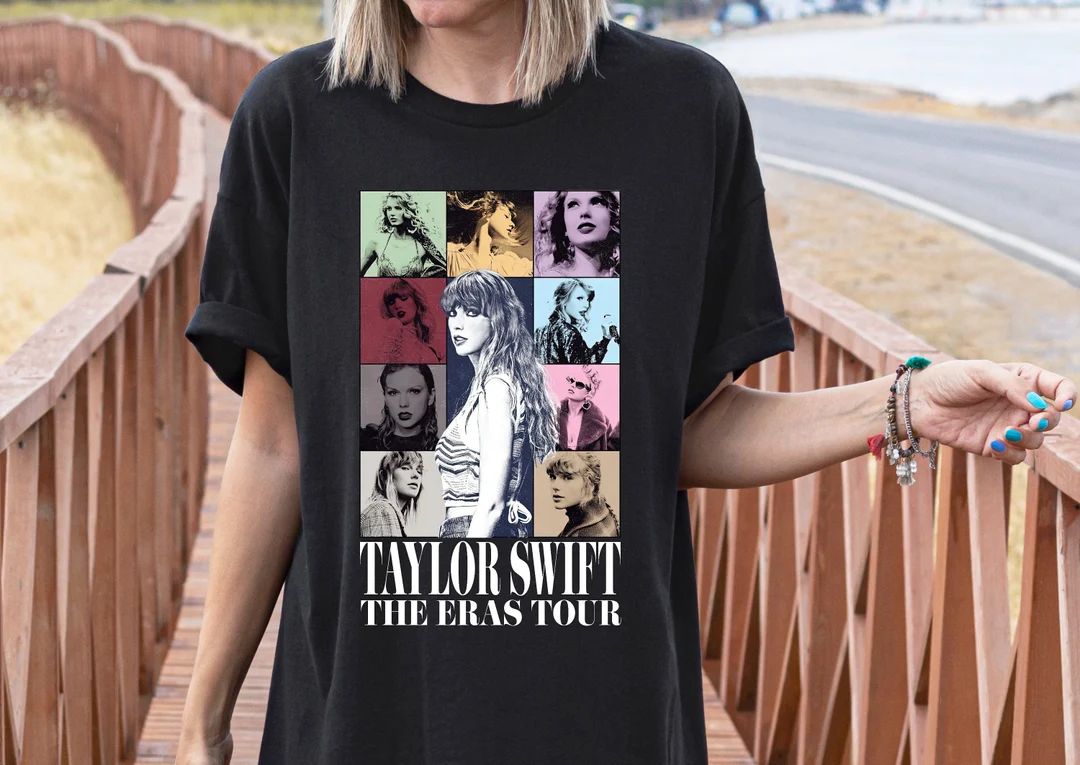 Eras Tour Shirt, Taylor Swift Shirt, Taylor Swift Fan Shirt, Eras Tour Outfit, Midnights Concert ... | Etsy (US)