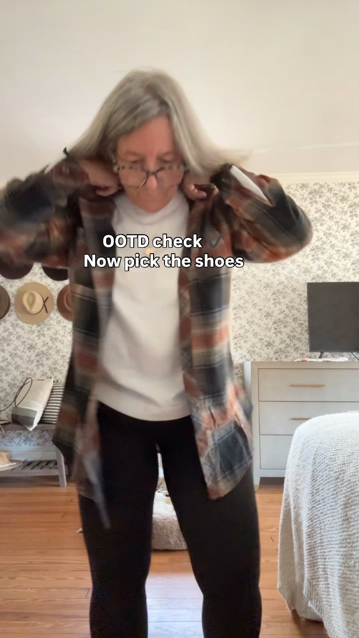 This shirt goes with all three pairs of these shoes…whatsa girl to do?!? 🥰#LTKStyleTip #LTKShoeCrush

#LTKWorkwear