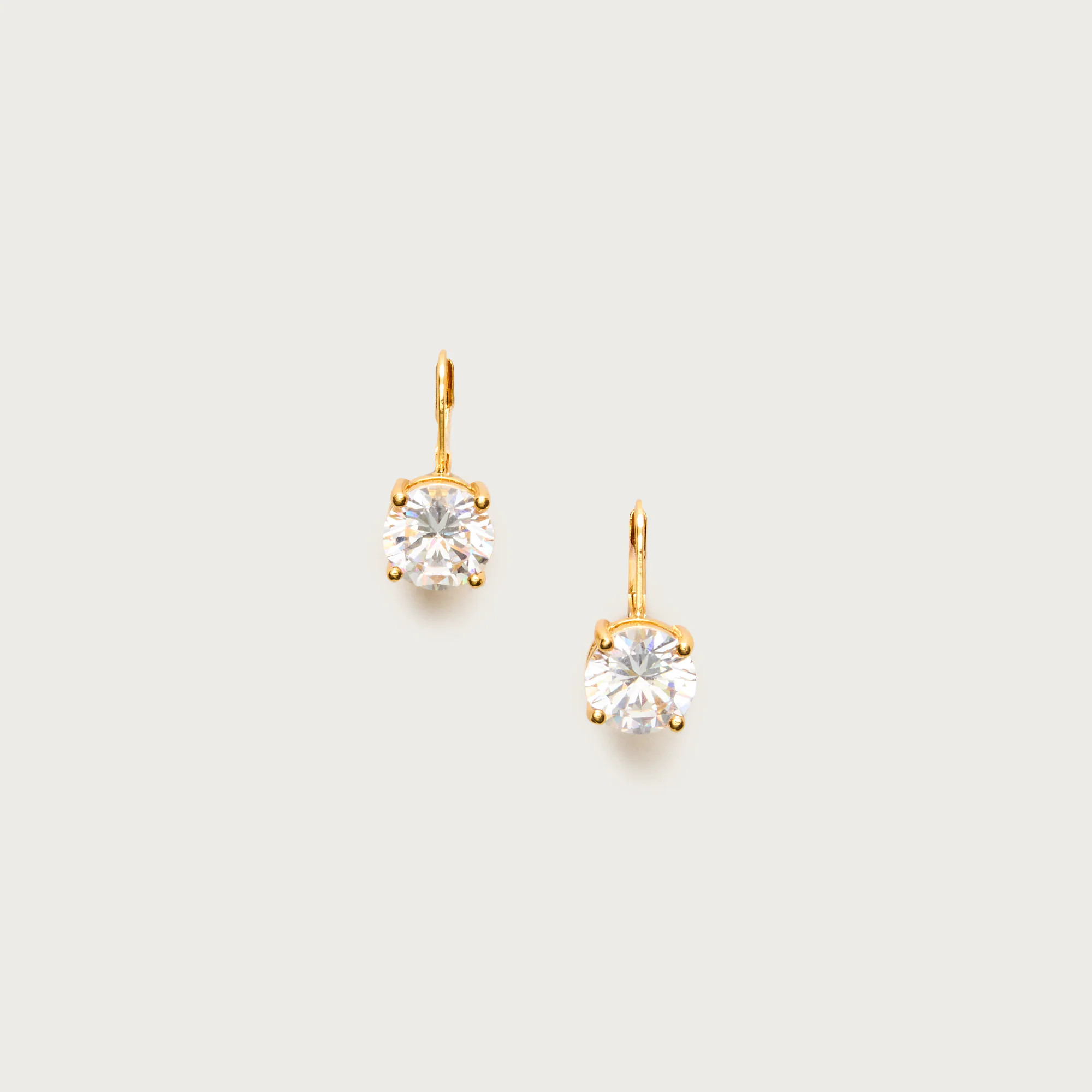 Cubic zirconia drop earrings | J. Crew US
