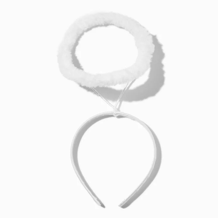 Claire's Club White Angel Halo Headband | Claire's (UK)