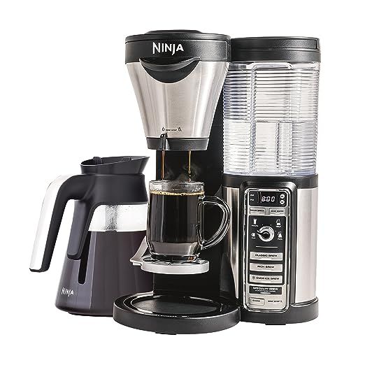 Ninja Coffee Maker for Hot/Iced/Frozen Coffee with 4 Brew Sizes, Programmable Auto-iQ, Milk Froth... | Amazon (US)