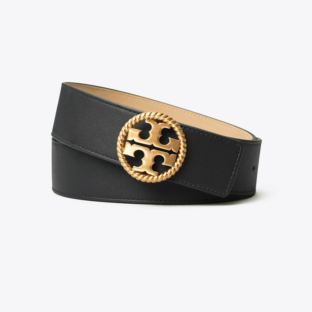 1 1/2" Twisted Logo Belt | Tory Burch (US)