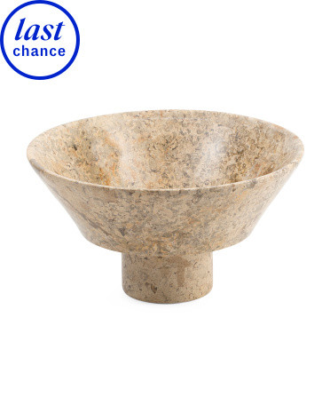 12in Marble Bowl | Marshalls