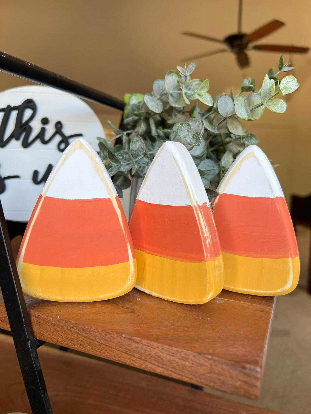 Wooden fall decor | Fall farmhouse decor | Halloween decor | rustic fall decor | fall tiered tray... | Etsy (US)