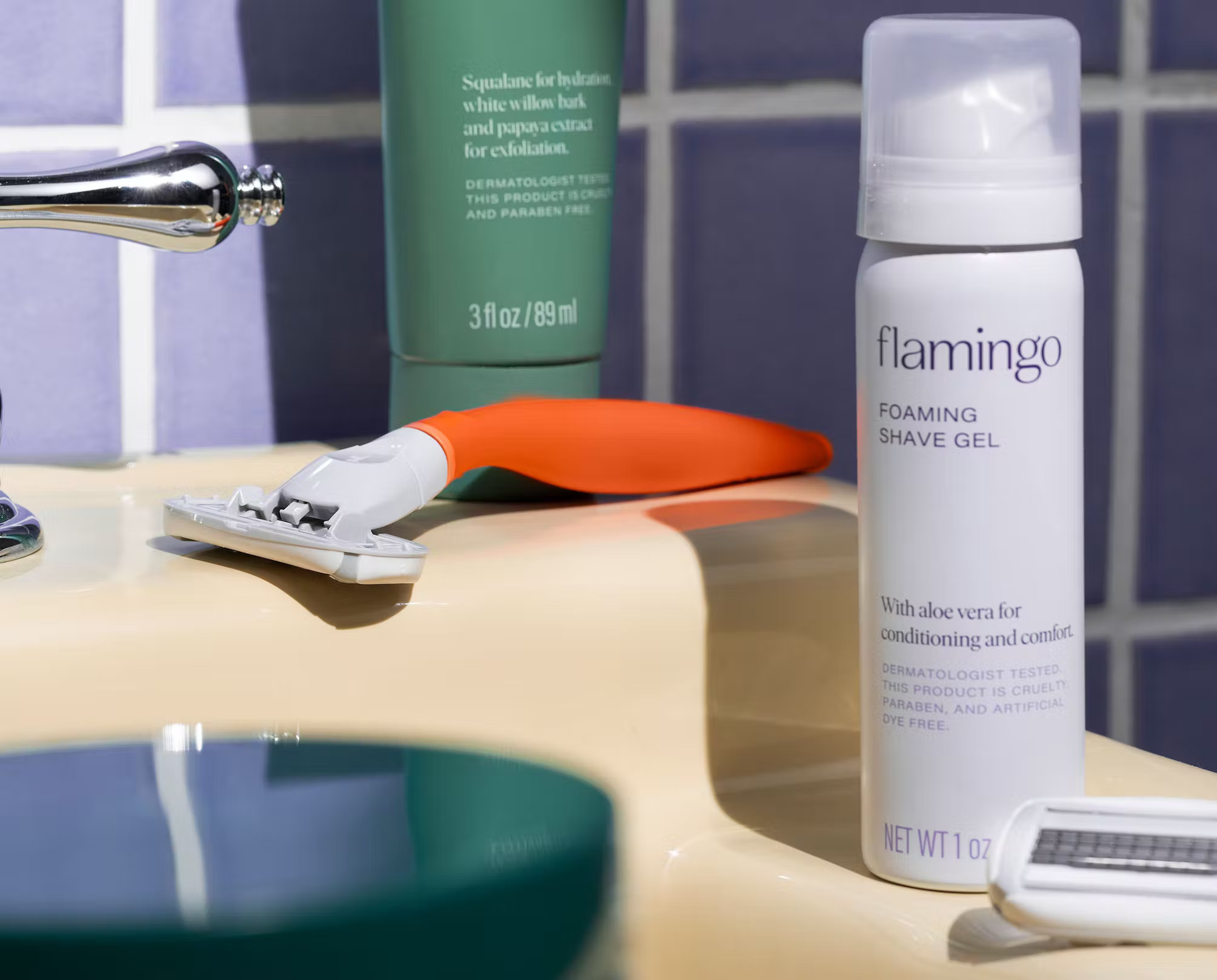 Shave Set | Flamingo