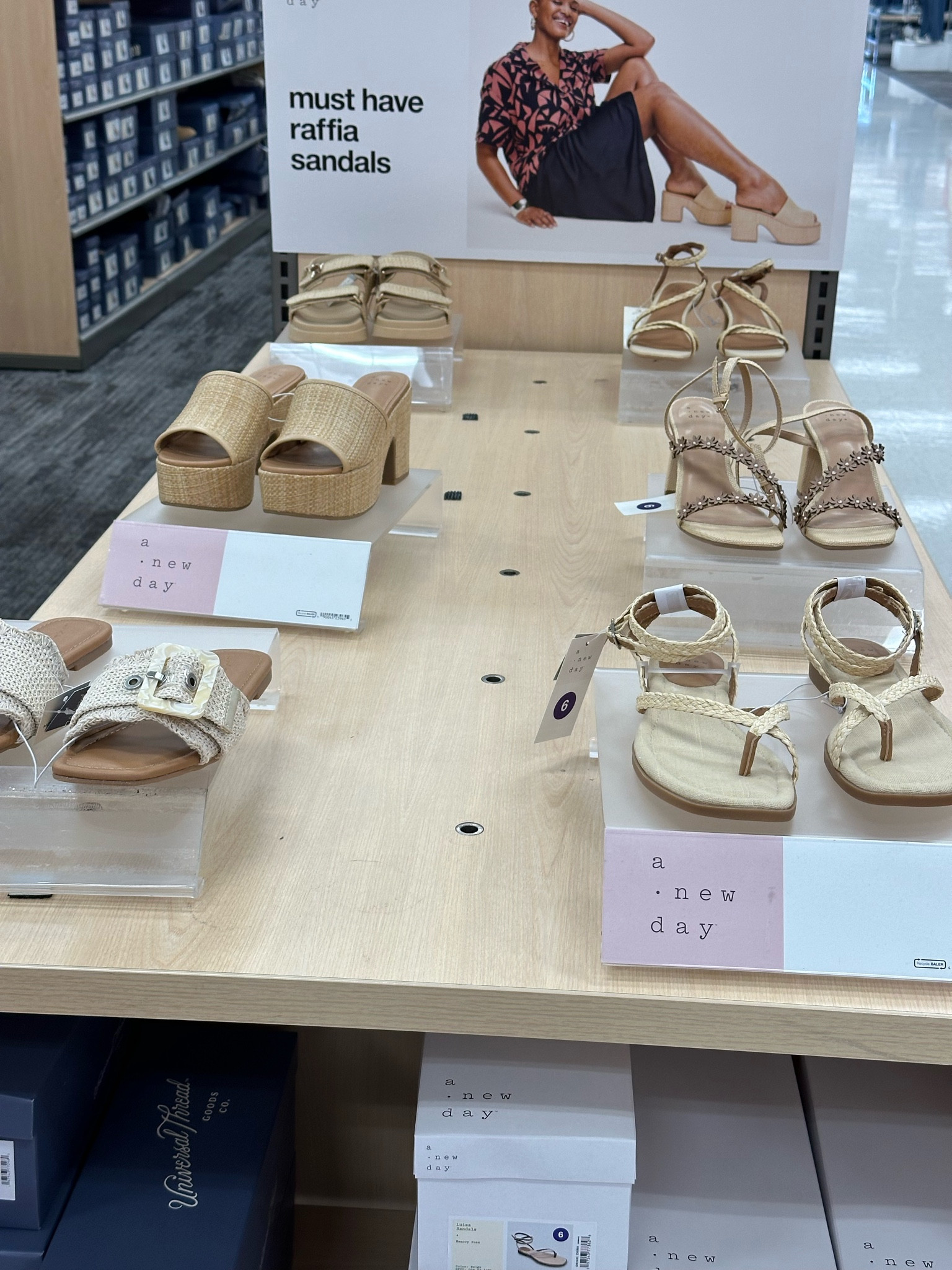 A new day
Sandals
Wedges
Target 

#LTKfindsunder50 #LTKSpringSale #LTKstyletip