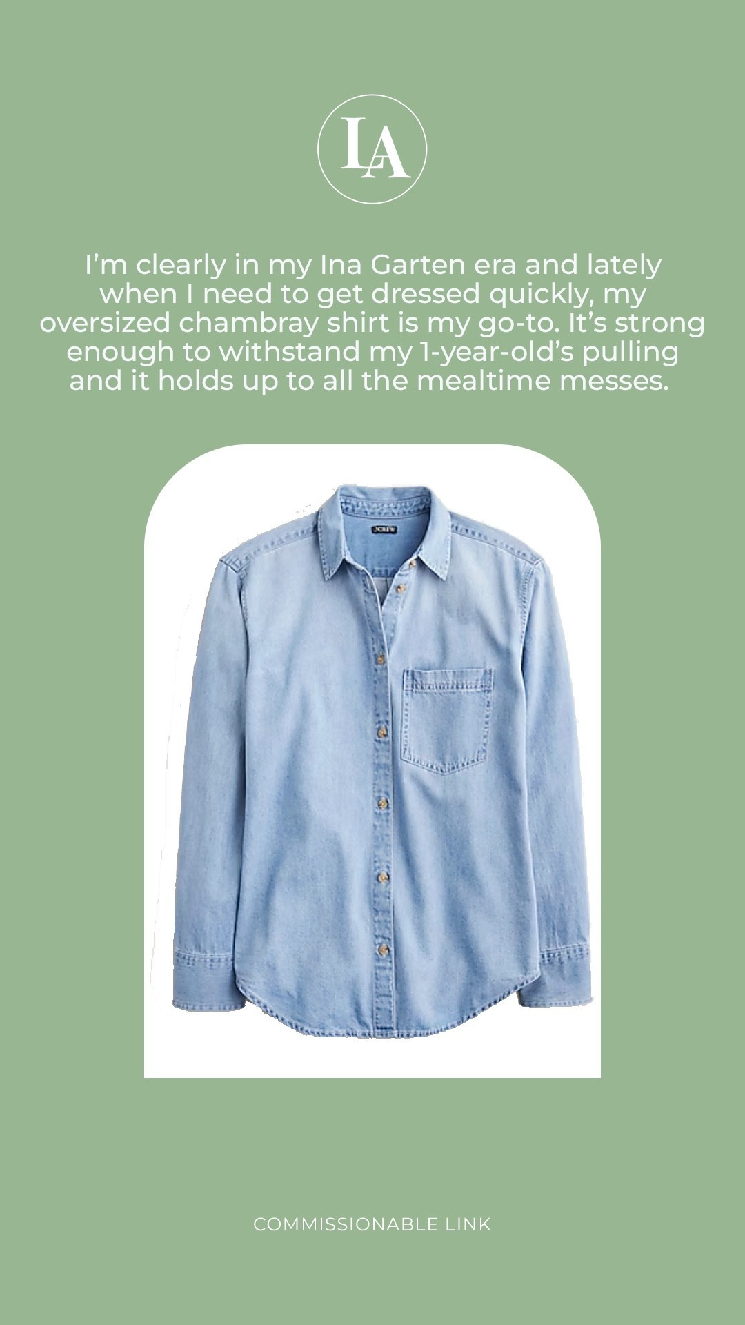 J.Crew Chambray Shirt 