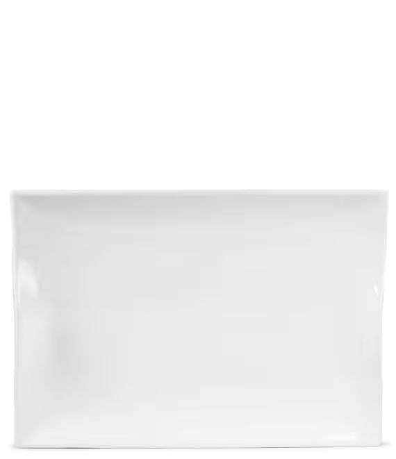 Fitz and Floyd Everyday White Rectangular Handled Serving Platter, 18.25" | Dillard's | Dillard's