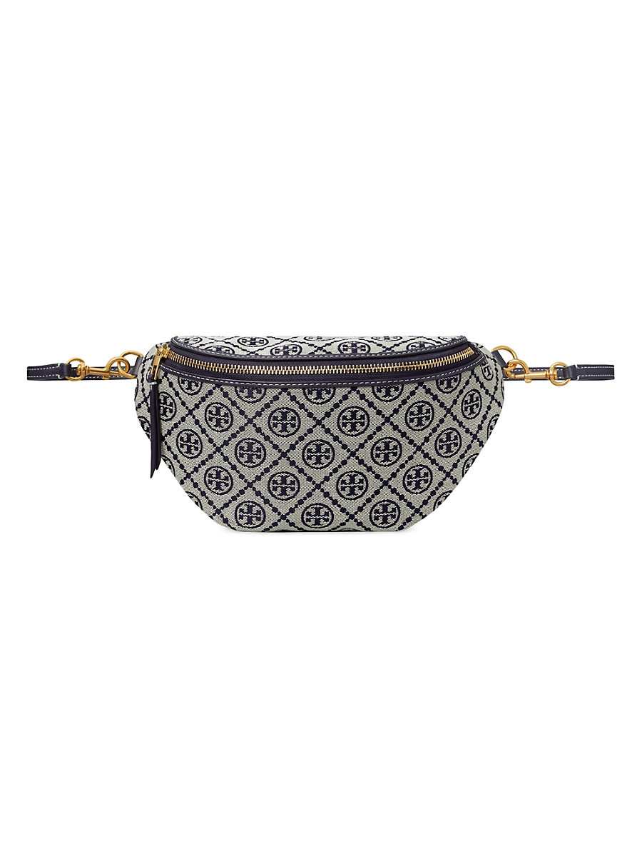 Women's T Monogram Belt Bag - Tory Navy | Saks Fifth Avenue