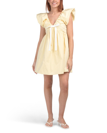 Baby Doll Bow Mini Dress | Casual Dresses  | Marshalls | Marshalls