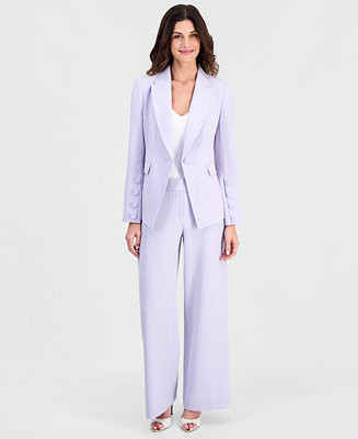 Women's One-Button Peak-Lapel Blazer | Macy's