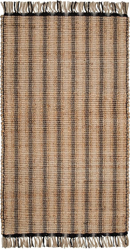 Jute Rug 6x9 Ft, Hand Woven Rug, Tightly Woven Jute Area Rug for Living Room, Bedroom, Kitchen, D... | Amazon (US)