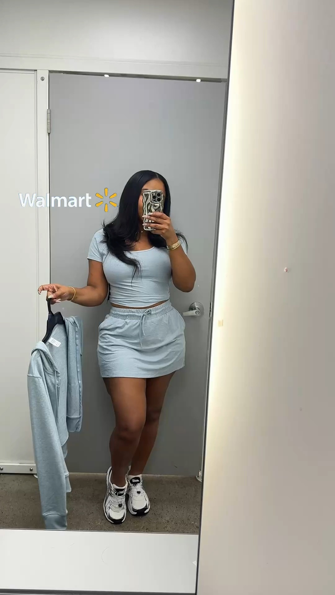 spring outfits 2026 Walmart 

Size extra small jacket Small Yop and small skort 
Im 5’3 162lb 

Sporty, cute, and effortless
This 3-piece set from Walmart is giving everyday active girl vibes — and the best part? You can mix & match because each piece is sold separately W-
v Butter-soft skort (with built-in shorts Lightweight tee for that easy, comfy fit Zip-up hoodie for layering on the go

Perfect for running errands, a casual day out, or a cute sporty moment f
‡
Affordable, versatile, and so easy to style - you already know I love a good Walmart tind
#WalmartFinds #SportyChic #OnTheGoStyle #AffordableFashion #OOTD

#LTKootd #LTKSaleAlert #LTKActive