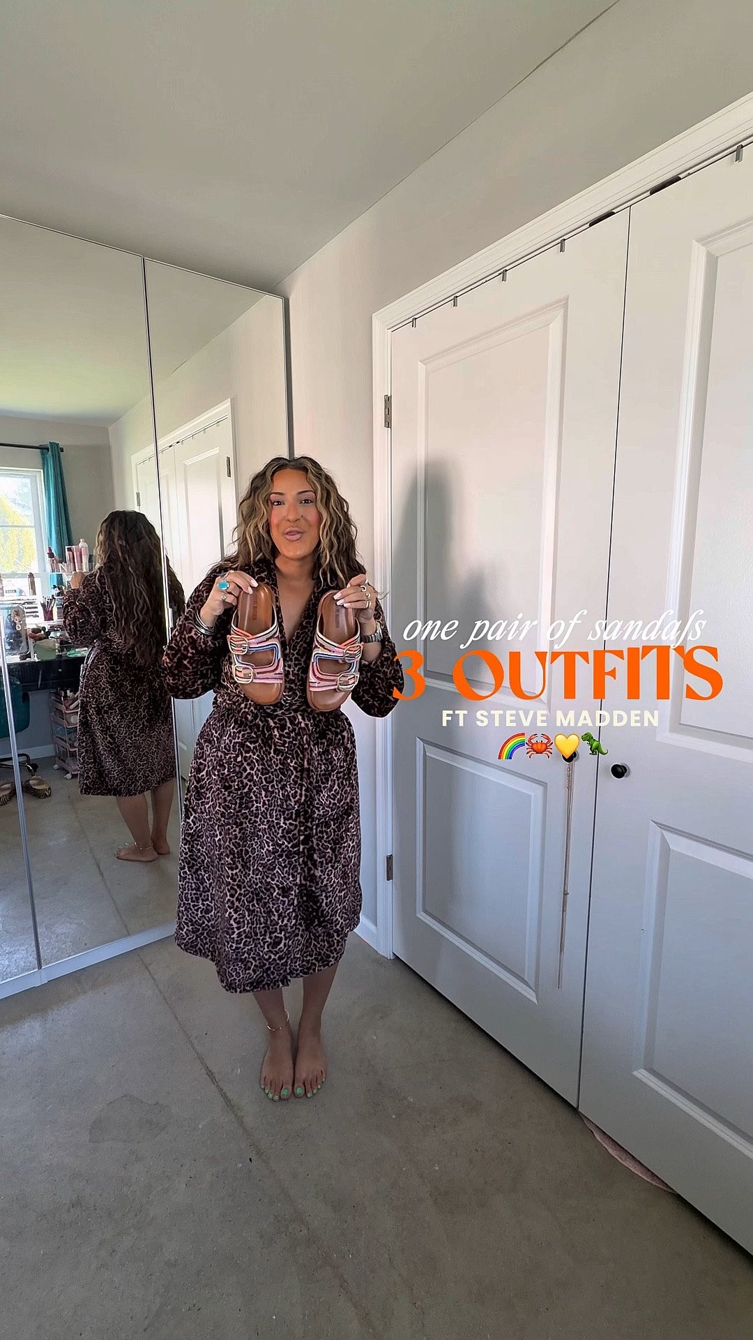 One pair of sandals, three outfits… and suddenly I’m a whole new person 😌✨
ft. my forever obsession, Steve Madden
Proof that sometimes you don’t need a new wardrobe—just a really good pair of shoes 👡💅 

I sized up 1/2 a size in the sandals to a size 9 and they fit great!! 
@Steve Madden US 
#ad
————--
@Target @vicicollection @Revolve 

#LTKgrwm #LTKSeasonal #LTKootd