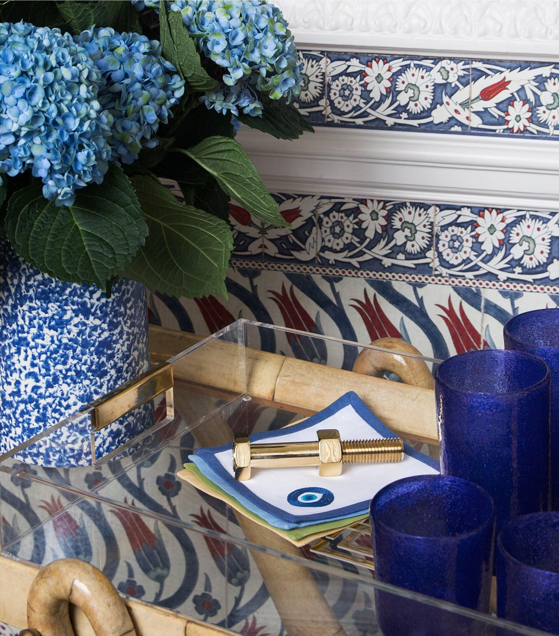 Lucky Charm Cocktail Napkin, Set Of 4 | Tory Burch (US)