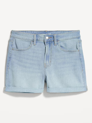 High-Waisted Wow Jean Shorts -- 3-inch inseam | Old Navy (US)
