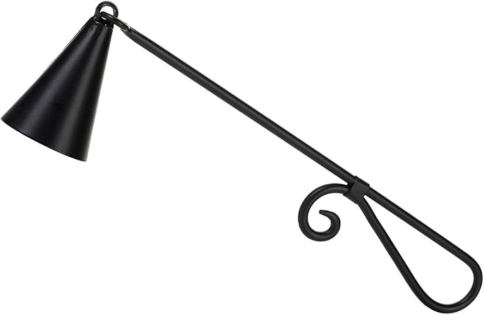 Iron Vintage Black Candle Snuffer, 9.37 Inch Long Handle with 1.57 Inch Bell, Home Decor | Amazon (US)