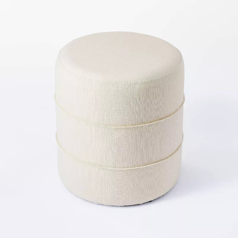 Catalina Mudcloth Round Ottoman - Threshold™ designed with Studio McGee | Target