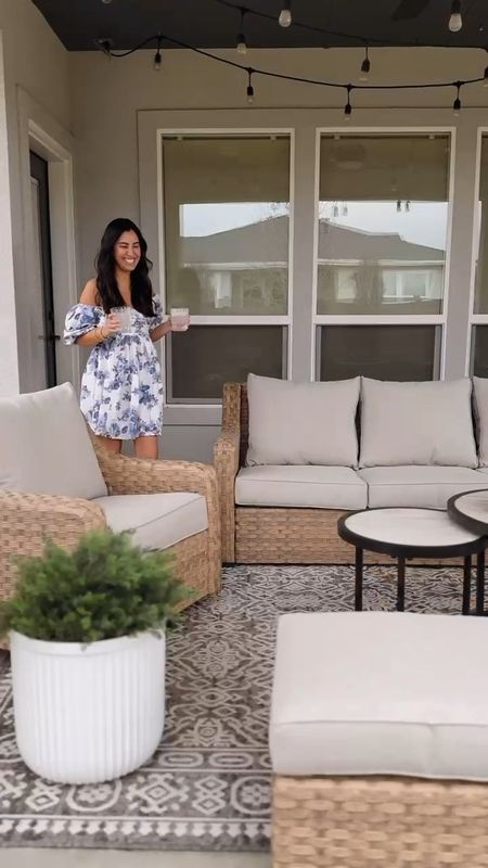 Get this amazing viral patio set while you still can! The rocking swivel chairs are a must! I’m going to spend so much time here this summer!
Walmart patio
Loloi rug

#LTKSpringSale #LTKhome #LTKsalealert