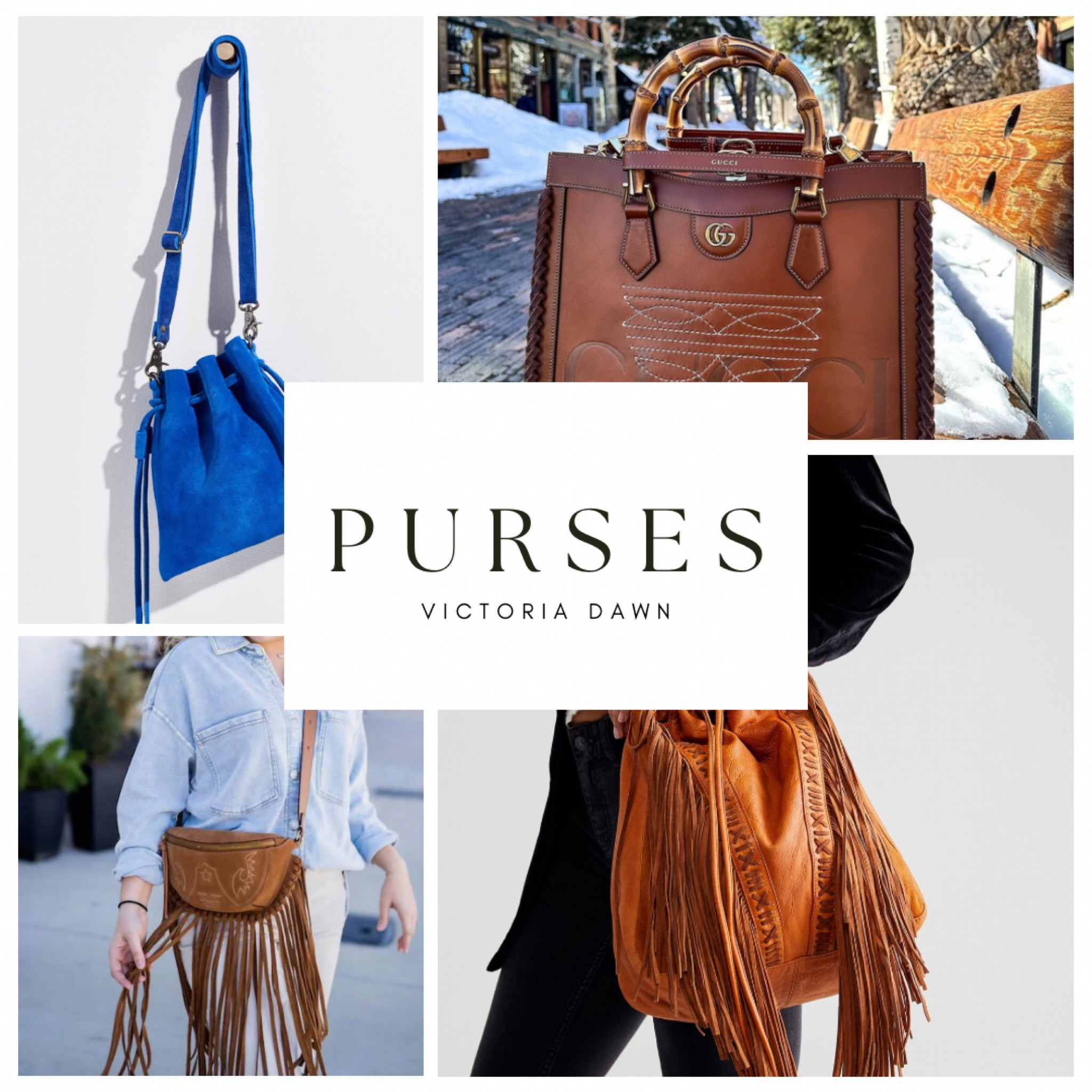 Purses 

Western, every day, fringe, fun, crossbody